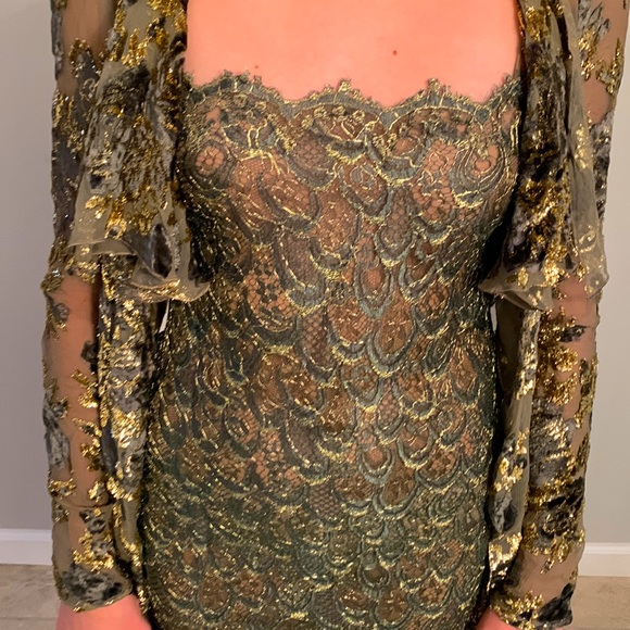 One of eight produced vintage Valentino Boutique cocktail dresses. Worn once. - Picture 2 of 6